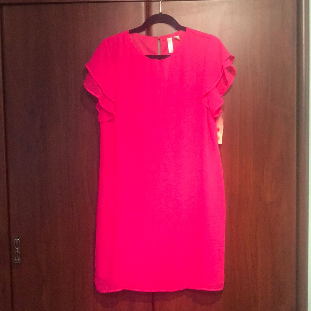 NWT Bright pink dress perfect for many occasions